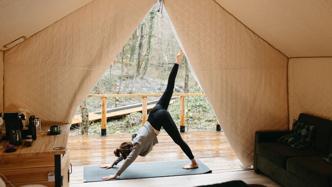 lux yoga cabin